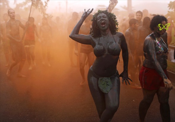 Brezilya Çamur Karnavalı ‘’Bloco Da Lama’’ | Brezilya
